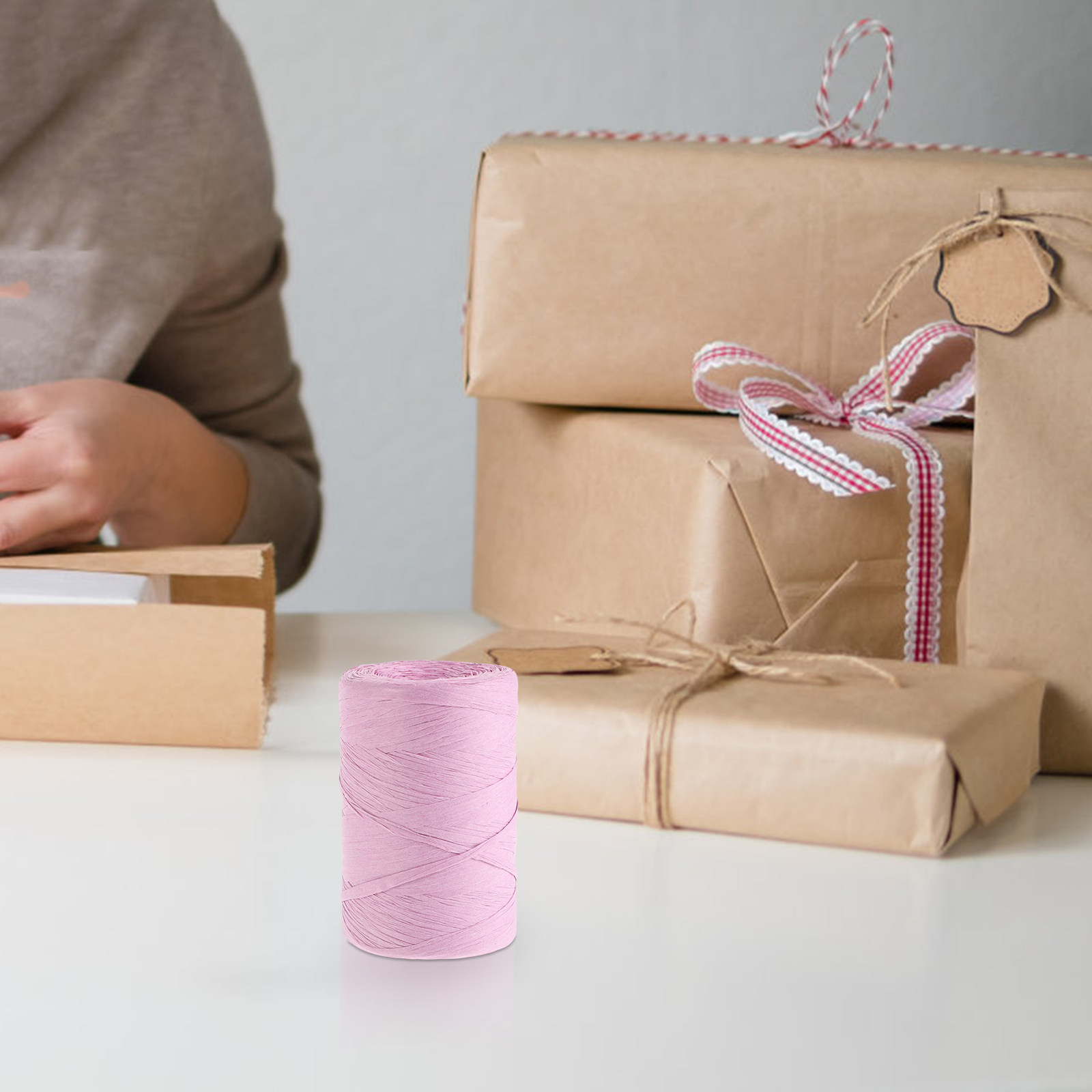 Flache Raffia-Papierschnur, fa – Papercraft Supply Ribbon Bewertung und Preis