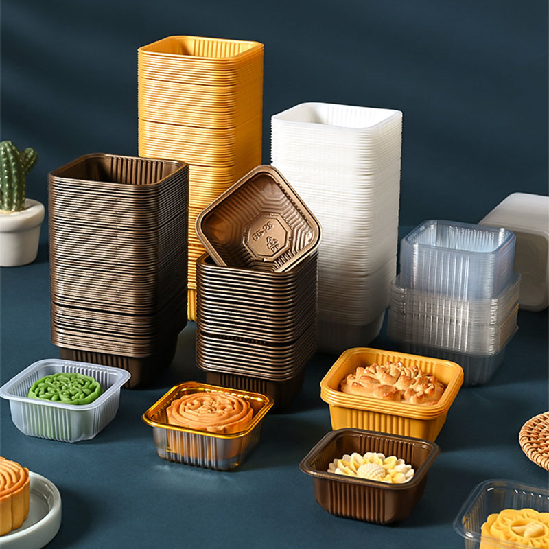 100 stücke Mooncake Plastiks c – Event Party Box Bewertung und Preis